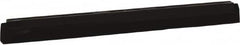 Vikan - 20" Foam Rubber Blade Squeegee Refill - Double Edge, Black, Plastic Holder - Americas Tooling