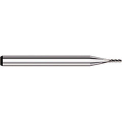 Titan USA - Square End Mills; Mill Diameter (Inch): 1/16 ; Mill Diameter (Decimal Inch): 0.0620 ; Number of Flutes: 4 ; Length of Cut (Decimal Inch): 0.1860 ; Material: Solid Carbide ; Finish/Coating: Uncoated - Exact Industrial Supply