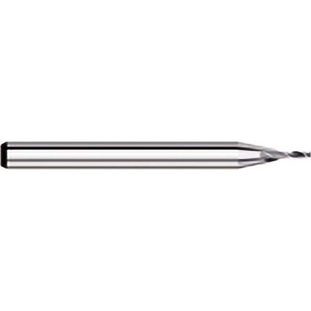 Titan USA - Square End Mills; Mill Diameter (mm): 0.70 ; Mill Diameter (Decimal Inch): 0.0280 ; Number of Flutes: 2 ; Length of Cut (Decimal Inch): 0.0840 ; Material: Solid Carbide ; Finish/Coating: Uncoated - Exact Industrial Supply