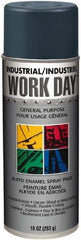 Krylon - Gray, Gloss, Enamel Spray Paint - 9 to 13 Sq Ft per Can, 10 oz Container, Use on Ceramics, Glass, Metal, Plaster, Wood - Americas Tooling