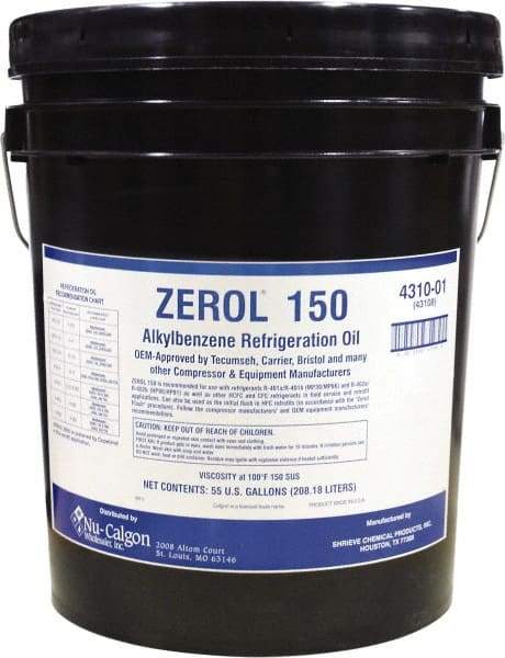 Nu-Calgon - 5 Gallon Pail Alkylbenzene Refrigeration Oil - Americas Tooling