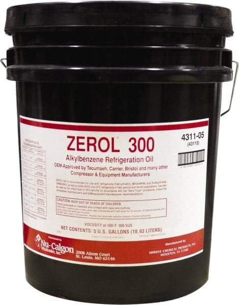 Nu-Calgon - 5 Gallon Pail Alkylbenzene Refrigeration Oil - Americas Tooling