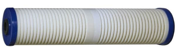 3M Aqua-Pure - 4-1/2" OD, 5µ, Cellulose Fiber Graded-Density Cartridge Filter - 20" Long, Reduces Sediments & Rust - Americas Tooling