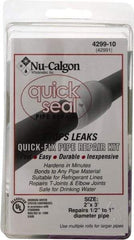 Nu-Calgon - 2" Wide x 3' Long General Purpose Pipe Repair Tape - -450 to 550°F, White - Americas Tooling