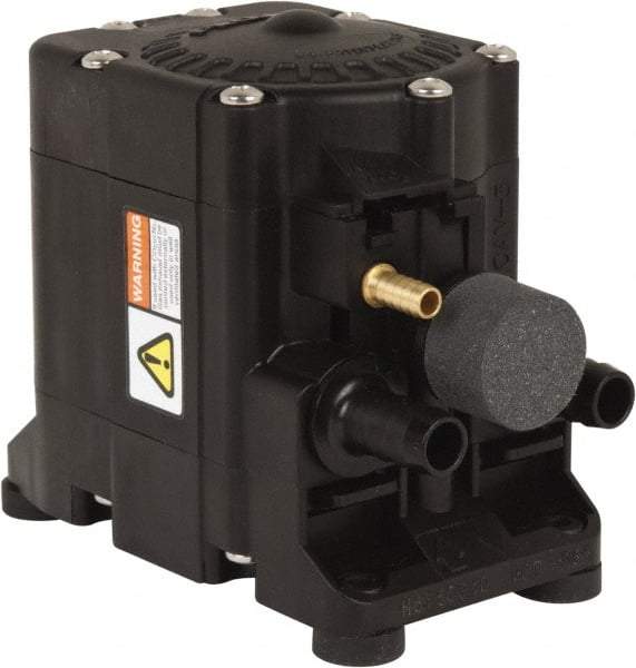 FloJet - 1/2" NPT, Nonmetallic, Air Operated Diaphragm Pump - Santoprene Diaphragm, Polypropylene Housing - Americas Tooling