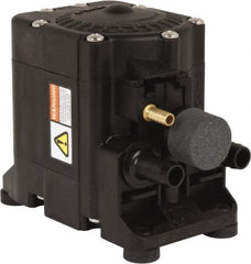 FloJet - 1/2" NPT, Nonmetallic, Air Operated Diaphragm Pump - Santoprene Diaphragm, Polypropylene Housing - Americas Tooling