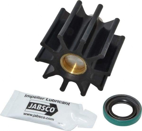 Jabsco - Neoprene Impeller Kit Repair Part - Contains Impeller, Seal, Gasket, For Use with Jabsco Model 6050-0001 Flexible Impeller Pump Motors - Americas Tooling