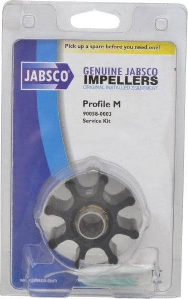 Jabsco - Nitrile Impeller Kit Repair Part - Contains Impeller, Seal, Gasket, For Use with Jabsco Model 6050-0001 Flexible Impeller Pump Motors - Americas Tooling