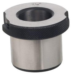 Value Collection - Type SF, No. 20 Inside Diam, Head, Slip Fixed Drill Bushing - 5/16" Body Outside Diam, 3/4" Length Under Head, Steel, LS-1 Compatible - Americas Tooling