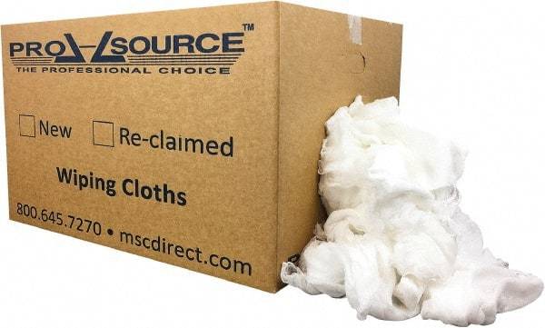 PRO-SOURCE - 275 Piece, Lint Free White Cheesecloth - 36 Inch Long x 30 Inch Wide Sheet, Washed, Box - Americas Tooling