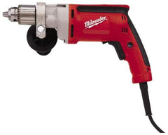 Milwaukee Tool - 1/2" Keyed Chuck, 850 RPM, Pistol Grip Handle Electric Drill - 8 Amps - Americas Tooling