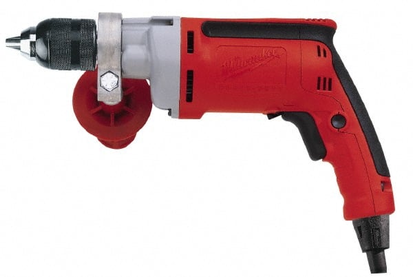 Milwaukee Tool - 1/2" Keyless Chuck, Pistol Grip Handle Electric Drill - Americas Tooling