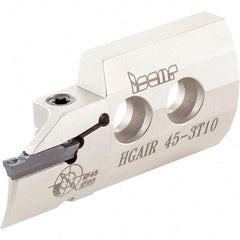 Iscar - 3" Groove Width, 18mm Max Depth of Cut, Left Hand Cut, HGAI Indexable Grooving Blade - HGN-C, HGPL Insert Style, Series Heliface - Americas Tooling