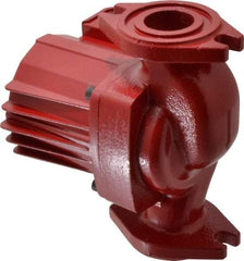 Bell & Gossett - 1/15 hp, 6-3/16" Long, 1 Phase, Cast Iron Housing, Noryl Impeller, Inline Circulator Pump - 115 Volt, 60 Hz, 6-3/8" Flange Width, Bell & Gossett Part No. 103350, 150 Max psi, ODP Motor - Americas Tooling