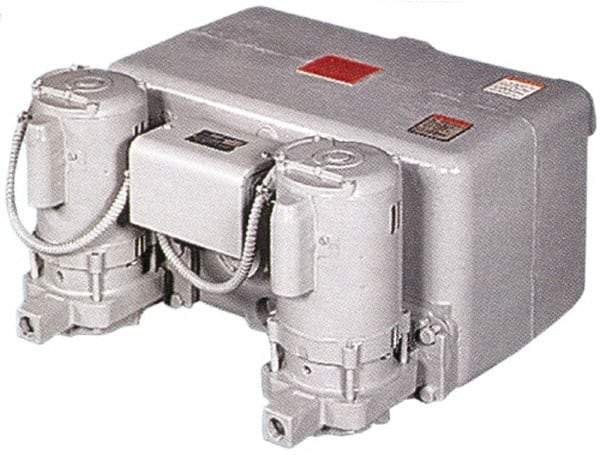 Bell & Gossett - 14 Gallon Tank Capacity, 115 Volt, Duplex Condensate Pump, Condensate System - 18 GPM - Americas Tooling