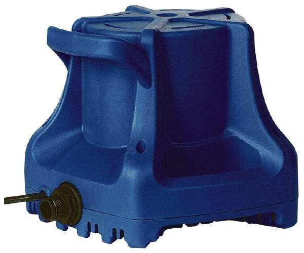 Little Giant Pumps - 1700 GPH, 1/3 HP, 10 psi, Polypropylene Miniature Submersible Pump - 1 Inch Outlet, 25 Ft. Long Power Cord, 2.2 Amp - Americas Tooling