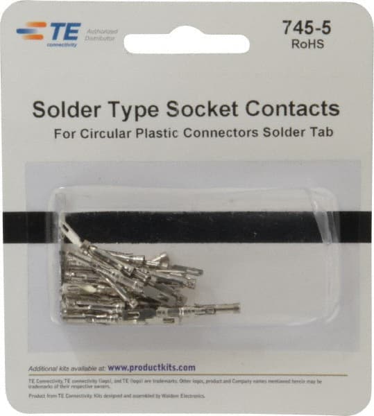 Tyco/Amp - Modular Receptacle Plug Connector Solder Socket Contact - Americas Tooling