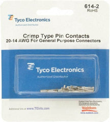 Tyco/Amp - 20 to 14 AWG Wire Modular Receptacle Plug Connector Pin Contact - Americas Tooling