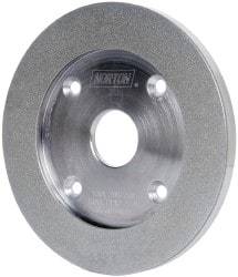 Norton - 6" Diam, 1-1/4" Hole Size, 7/16" Overall Thickness, 200 Grit, Type 6 Tool & Cutter Grinding Wheel - Very Fine Grade, Diamond - Americas Tooling