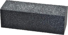 Made in USA - 6" Long x 2" Wide x 2" Thick, Silicon Carbide Sharpening Stone - Plain Rectangle, 24 Grit, Very Coarse Grade - Americas Tooling