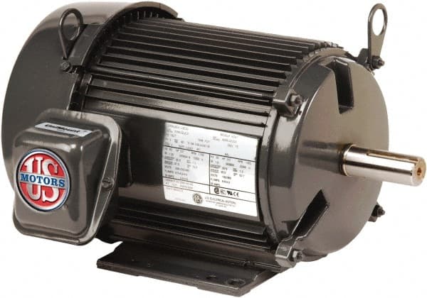 Industrial Electric AC/DC Motors; Motor Type: Three Phase Premium Efficient; Motor Type: Three Phase Premium Efficient; Type of Enclosure: TEFC; Horsepower: 1-1/2 HP; Thermal Protection Rating: None; Enclosure Style: TEFC; Name Plate RPMs: 1755, 1440; The