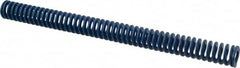 Associated Spring Raymond - 1" Hole Diam, 1/2" Rod Diam, 12" Free Length, Blue Die Spring - 240 Lb Max Deflection, 6" Max Deflection, Medium Duty, Chromium Alloy Steel - Americas Tooling