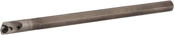 Iscar - 0.275" Min Bore Diam, 4" OAL, 1/4" Shank Diam, E-SWUB Indexable Boring Bar - WB.. 520L Insert, Screw or Clamp Holding Method - Americas Tooling