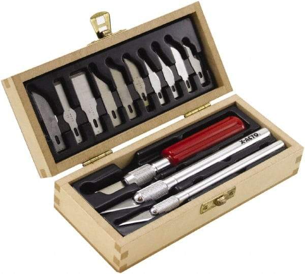 X-ACTO - Hobby Knife Set - 16 Pieces, Includes Knife, Blade - Americas Tooling