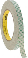 3M - 1/2" x 36 Yd Rubber Adhesive Double Sided Tape - Americas Tooling