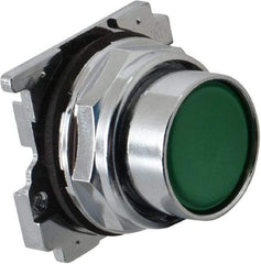 Eaton Cutler-Hammer - Flush Pushbutton Switch Operator - Green, Round Button, Nonilluminated - Americas Tooling