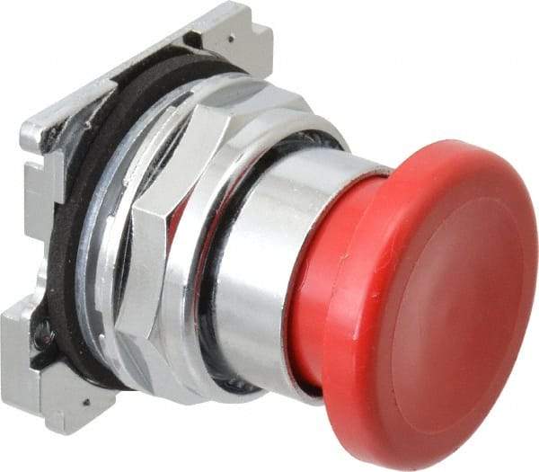 Eaton Cutler-Hammer - Extended Mushroom Head Pushbutton Switch Operator - Red, Round Button, Nonilluminated - Americas Tooling