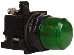 Eaton Cutler-Hammer - 120 VAC Green Lens Incandescent Indicating Light - Corrosion Resistant, Oiltight, Watertight - Americas Tooling