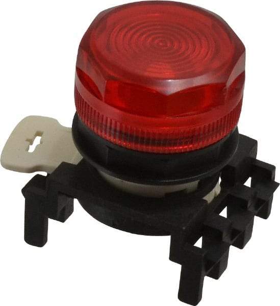 Eaton Cutler-Hammer - Round Pilot and Indicator Light Lens - Red, 25mm Lens Diameter - Americas Tooling