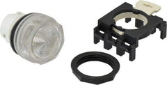 Eaton Cutler-Hammer - Round Pilot and Indicator Light Lens - Clear, 25mm Lens Diameter - Americas Tooling