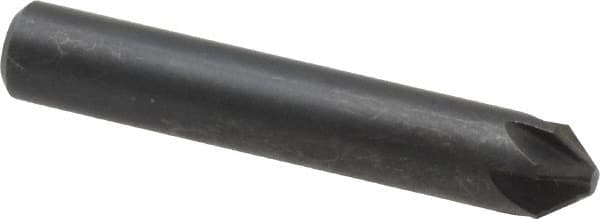 Keo - 1/4" Head Diam, 1/4" Shank Diam, 6 Flute 82° High Speed Steel Countersink - Americas Tooling