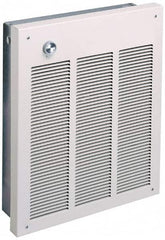 Marley - 240, 208 Volt, 2,000, 1,500 Watt, 8.3, 7.2 Amps, 100 CFM, 6,826/5,120 BTU, Fan Forced Wall Heater - 15-3/4 Wide x 1-3/8 Deep x 19-1/8 High - Americas Tooling