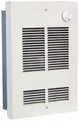 Marley - 120 Volt, 1,500 Watt, 50 CFM, 5,120 Max BTU, Shallow Recess Wall Heater - 9-1/4 Wide x 2-1/2 Deep x 12-1/2 High - Americas Tooling