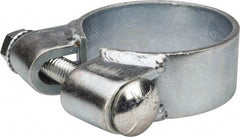 Made in USA - 2.42" ID, Steel Zinc Plated BCE Band Style Clamp - 0.12" Thick, 2-1/4" Hose - Americas Tooling