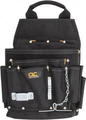 CLC - 12 Pocket Electrician's Holster - Nylon, Black - Americas Tooling