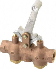 Kingston - 1/2" NPT Hoist Control Valve - Dead Man Style Lever & 200 Max psi - Americas Tooling