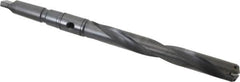 Allied Machine and Engineering - Series 2, 31/32 to 1-3/8" Diam, 3MT Taper Shank, Helical Flute Spade Drill - 7-3/8" Max Depth, 10-15/64" Body Length, 13-25/32" OAL, Standard Length, Through Coolant - Americas Tooling