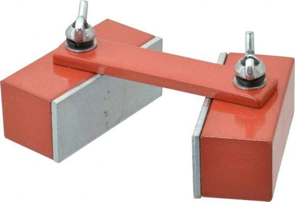 General - Magnetic Welding & Fabrication Adjustable Link - 4-3/4" Long x 1" Wide, 11 Lb Avg Pull Force - Americas Tooling