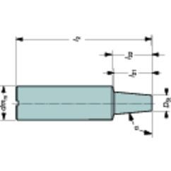 AE20-A25-CE-080 Milling Cutters With Exchangeable Solid Cutting Head - Americas Tooling