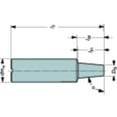 AE20-A25-CE-080 Milling Cutters With Exchangeable Solid Cutting Head - Americas Tooling