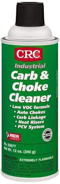 CRC - Acetone Carburetor & Parts Cleaner - 12 oz Aerosol Can - Americas Tooling