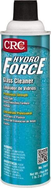 CRC - 20 oz Aerosol Ammonia Glass Cleaner - Use on Glass Surfaces - Americas Tooling