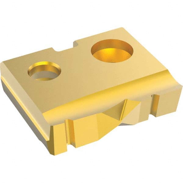 Allied Machine and Engineering - 14mm Diam Flat Bottom Seat Size 0 Spade Drill Insert - Americas Tooling