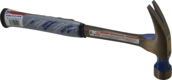 Vaughan Bushnell - 1 Lb Head, Straight Rip Claw Framing Hammer - 13" OAL, Steel Head, Steel Handle with Grip - Americas Tooling