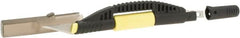 Excel - 6" OAL Carbon Steel Hobby Knife with 3 Blades - #11 Classic Fine Point Blade, 0.017" Blade Length, 1-9/16" Blade Length, Plastic Handle - Americas Tooling