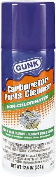 Gunk - Nonchlorinated Carburetor & Parts Cleaner - 15 oz Aerosol Can - Americas Tooling